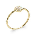 Coque de Nacre Bague plaqué or 2297810