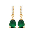 Coque de Nacre Boucles d'oreilles pendantes plaqué or 23046150