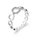 Coque de Nacre Bague argent 1996510