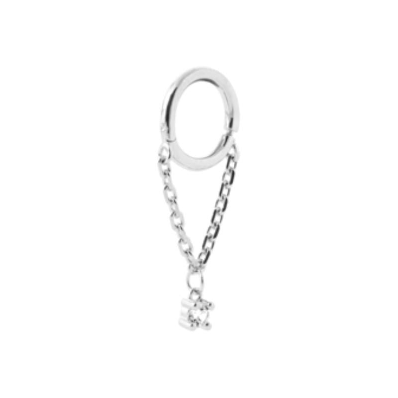 Coque de Nacre Créoles argent 1677910