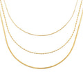 Coque de Nacre Collier acier doré 312414