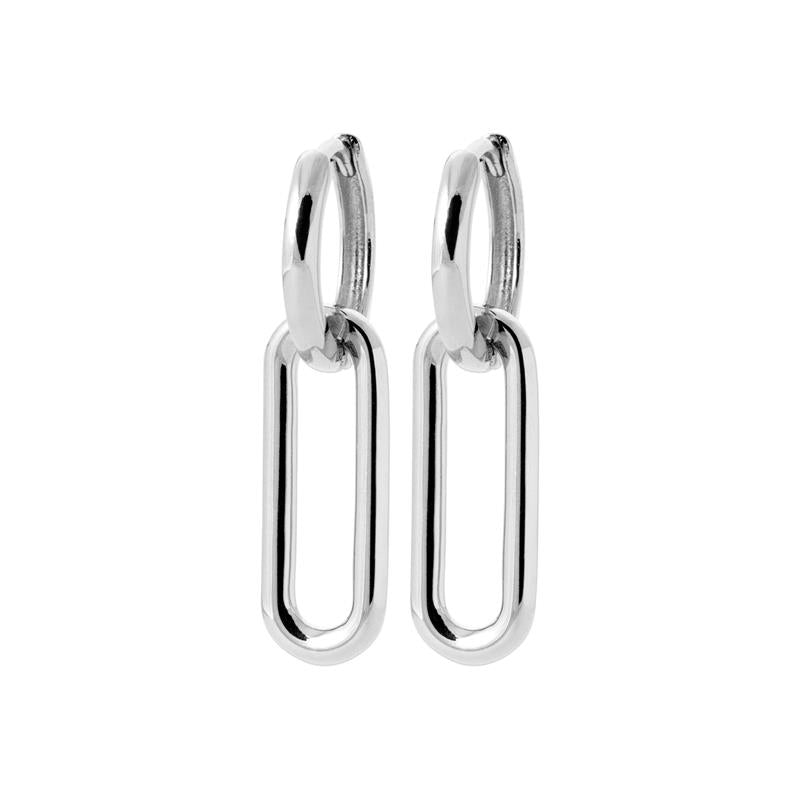 Coque de Nacre Créoles argent 7642900