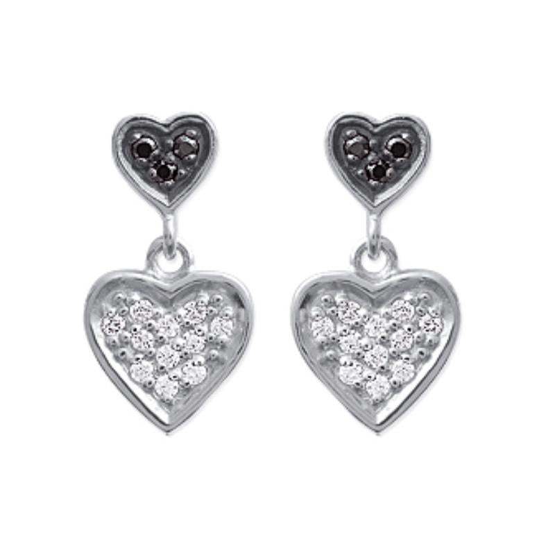 Coque de Nacre Boucles d'oreilles pendantes argent 1455207