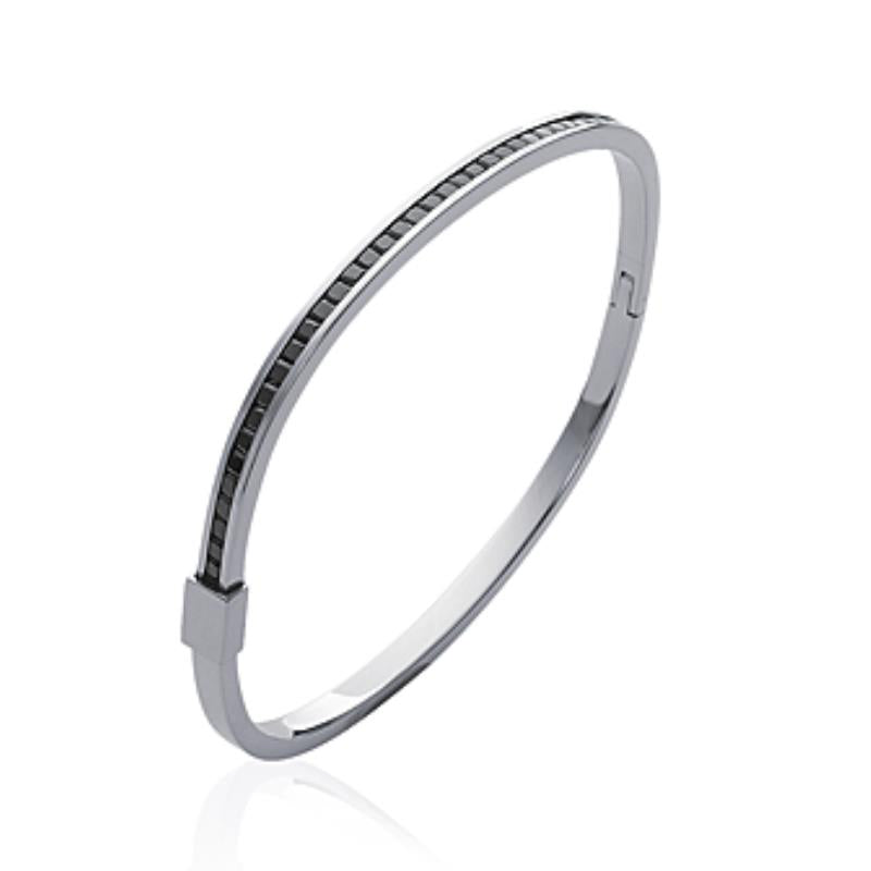 Coque de Nacre Bracelet jonc acier 192974