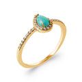 Coque de Nacre Bague plaqué or 2937260