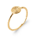 Coque de Nacre Bague plaqué or 2944500