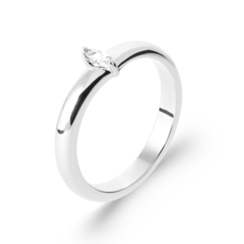Coque de Nacre Bague solitaire argent 1999510