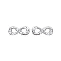 Coque de Nacre Puces d'oreilles argent 1494610