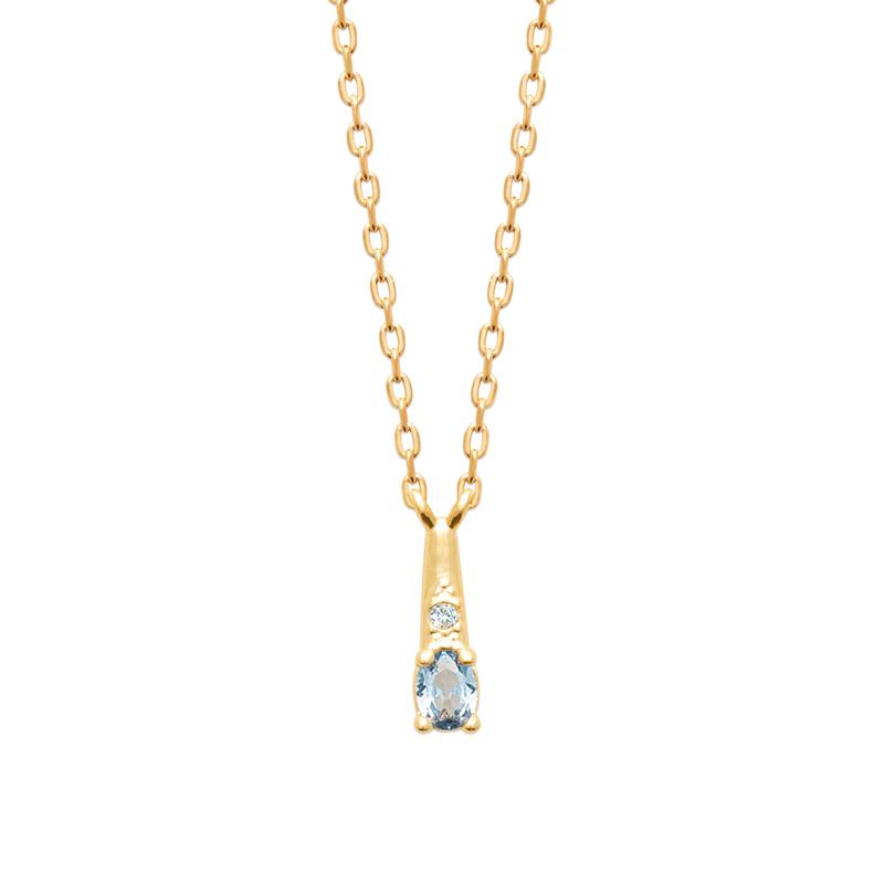 Coque de Nacre Collier plaqué or 974258