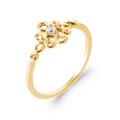 Coque de Nacre Bague plaqué or 2973610