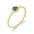 Coque de Nacre Bague plaqué or 2966450