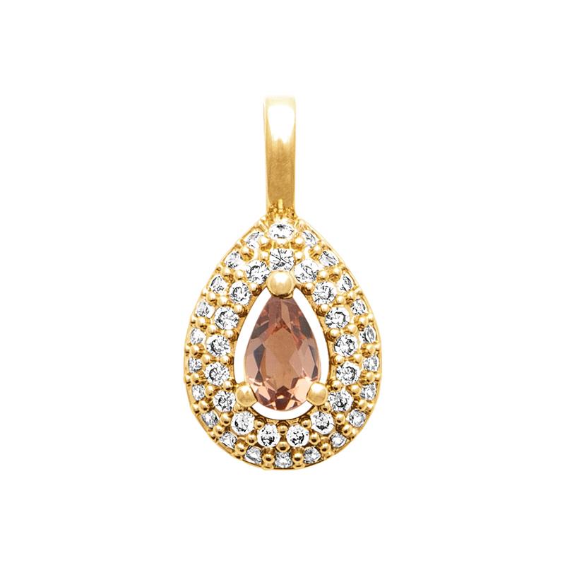 Coque de Nacre Pendentif plaqué or 2794299