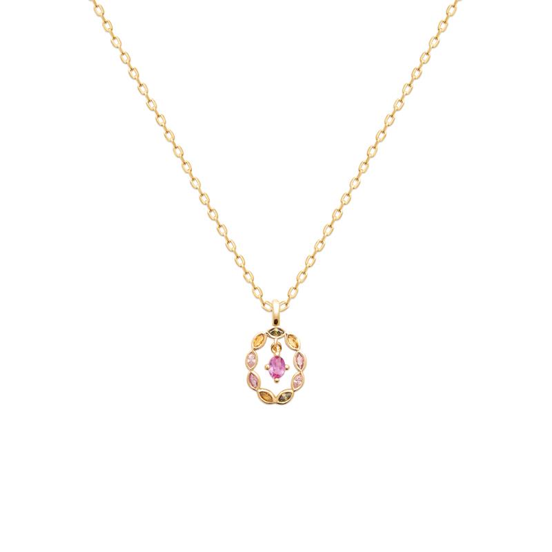 Coque de Nacre Pendentif plaqué or 2788705