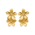 Izee Boucles d'oreilles acier doré 3115609