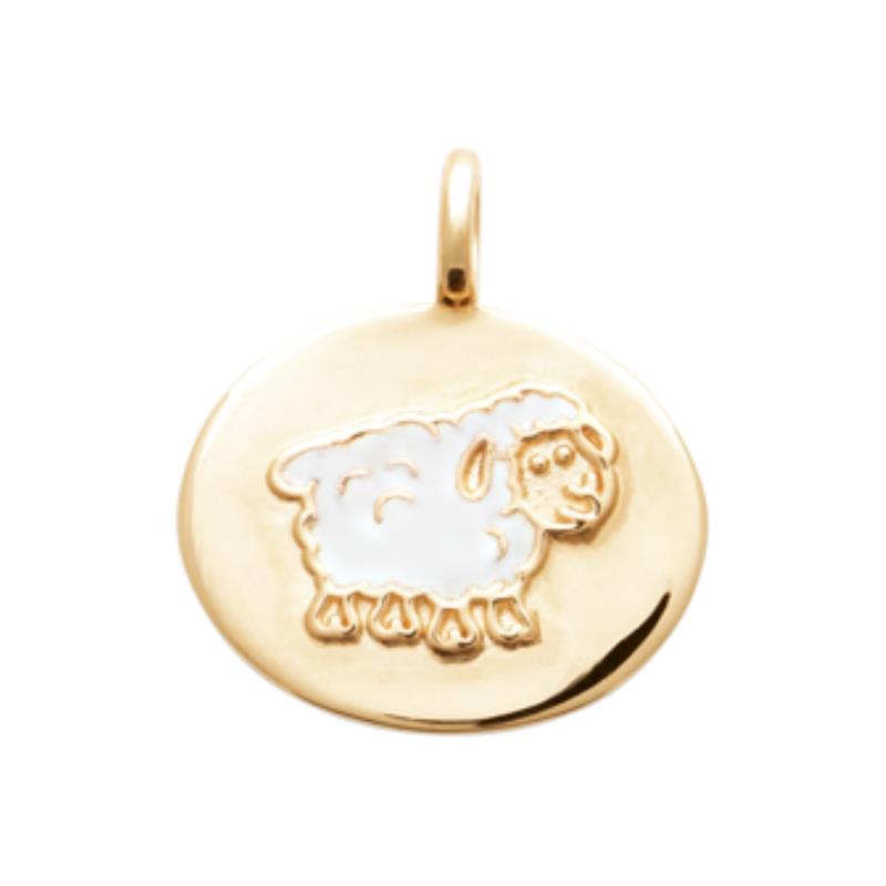 Coque de Nacre Pendentif plaqué or 2775500