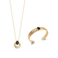 Coque de Nacre Collier plaqué or 973256