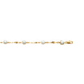 Coque de Nacre Bracelet plaqué or 290739