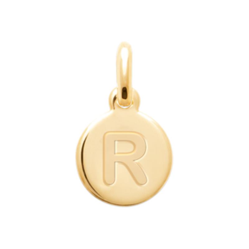 Coque de Nacre Pendentif initiale plaqué or 2775718
