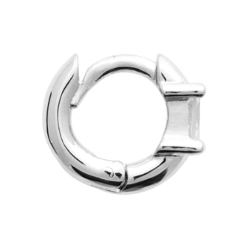 Coque de Nacre Créoles argent 1675910