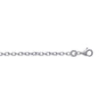 Coque de Nacre Chaîne maille forçat argent 125060
