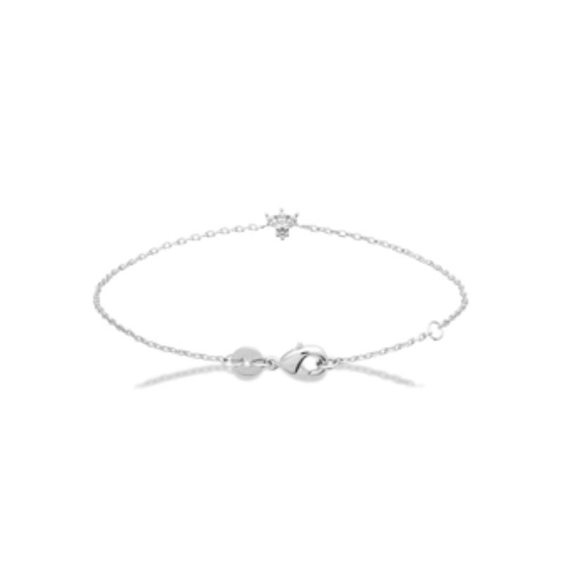Coque de Nacre Chaîne argent 873762