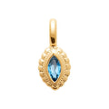 Coque de Nacre Pendentif plaqué or 2784540