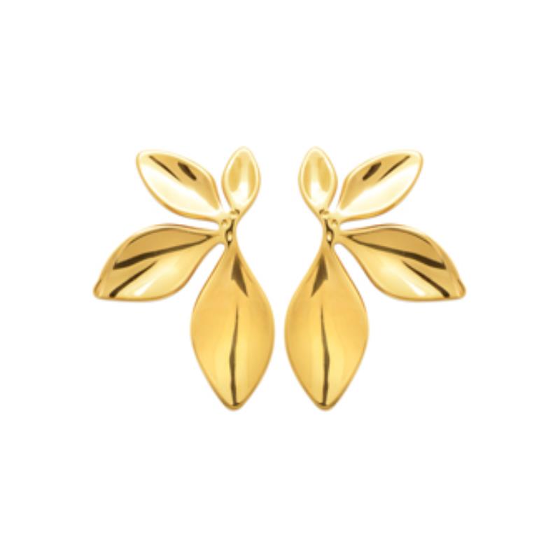 Izee Boucles d'oreilles acier doré 3117009