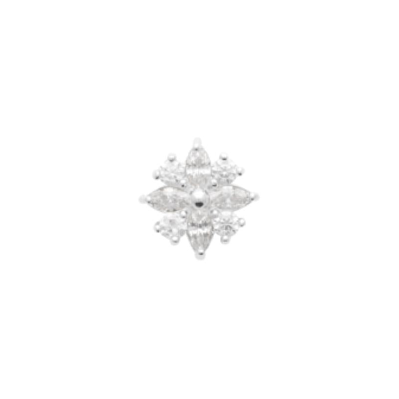 Coque de Nacre Boucle d'oreille à l'unité argent 13045810U