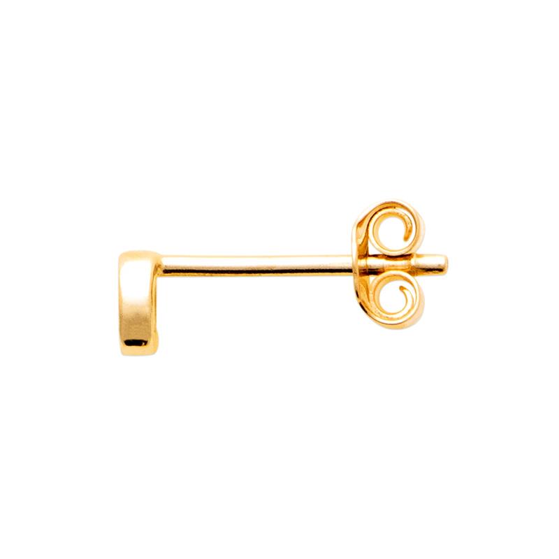 Coque de Nacre Boucle d'oreille à l'unité plaqué or 23089680U
