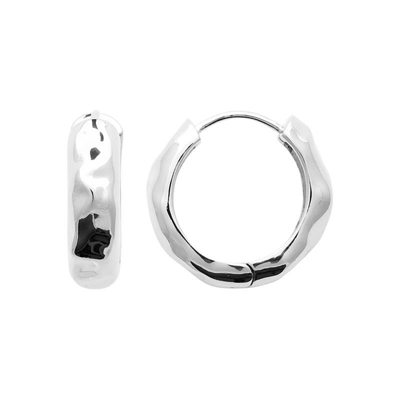 Coque de Nacre Créoles plaqué argent 4662800
