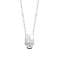 Coque de Nacre Collier argent 874138