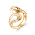 Coque de Nacre Bague plaqué or 20015810