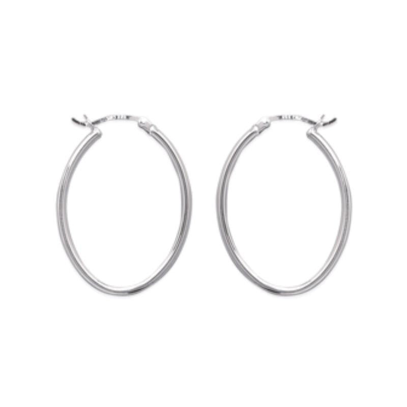 Coque de Nacre Créoles argent 1611230