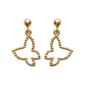 Coque de Nacre Boucles d'oreilles pendantes plaqué or 2477500