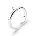 Coque de Nacre Bague solitaire argent 1999510