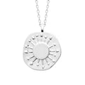 Coque de Nacre Collier argent 722229