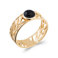 Coque de Nacre Bague plaqué or 2287207