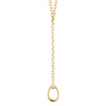 Coque de Nacre Collier plaqué or 974027