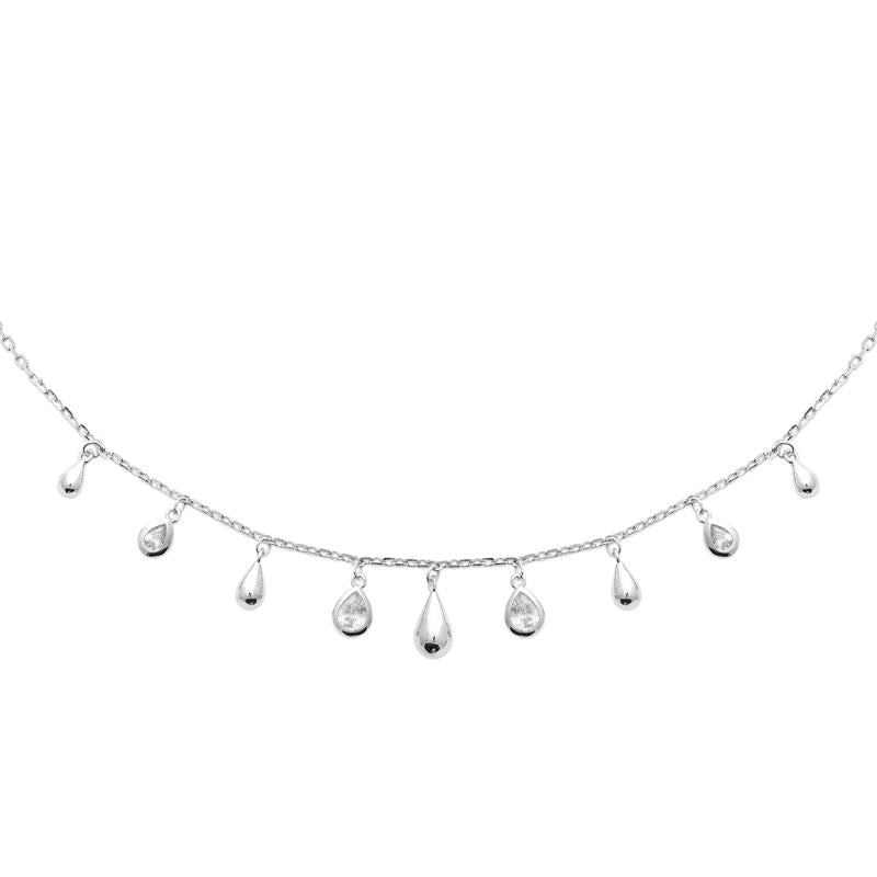 Coque de Nacre Collier plaqué argent 474189