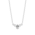 Coque de Nacre Collier argent 873888