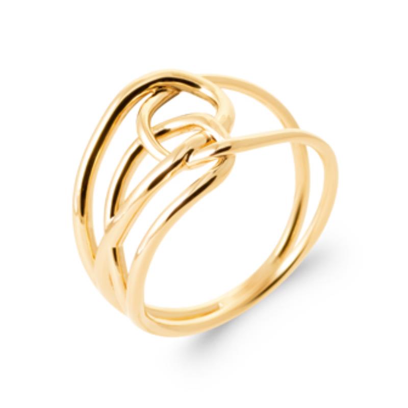 Coque de Nacre Bague plaqué or 2980600