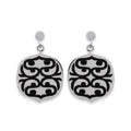 Coque de Nacre Boucles d'oreilles pendantes acier 3113000