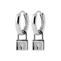 Coque de Nacre Créoles argent 1643410