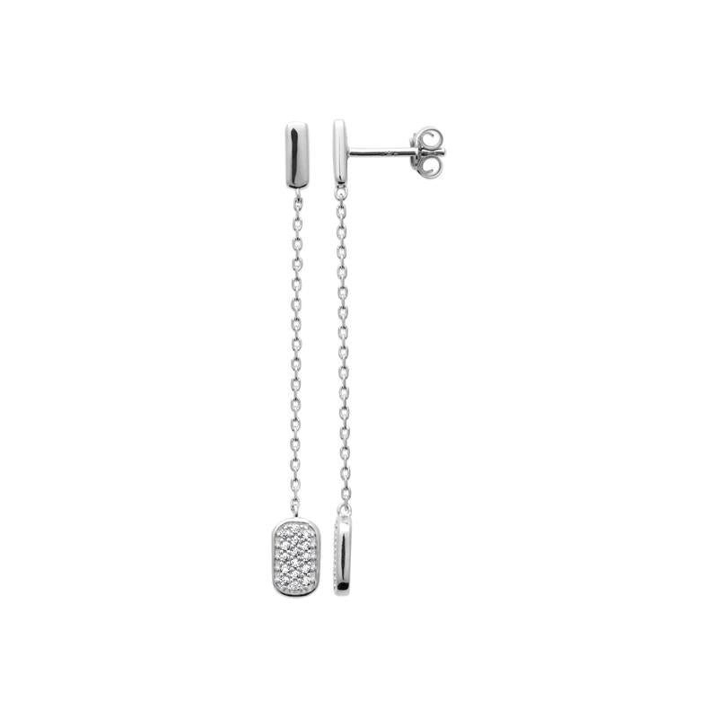 Coque de Nacre Boucles d'oreilles pendantes argent 13065910