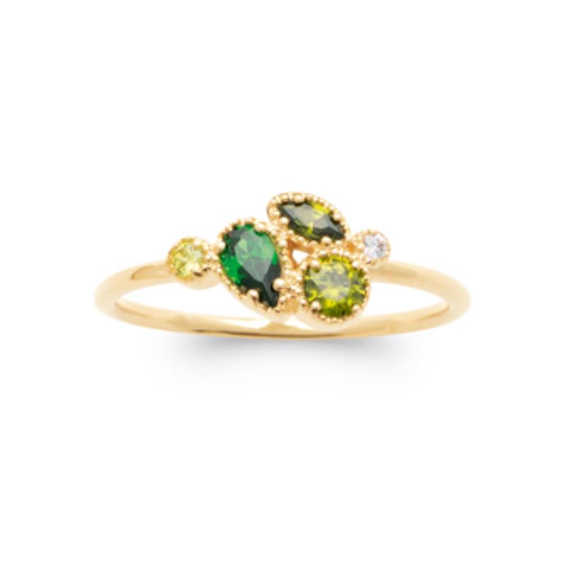Coque de Nacre Bague plaqué or 2971150
