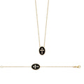 Coque de Nacre Collier plaqué or 973167