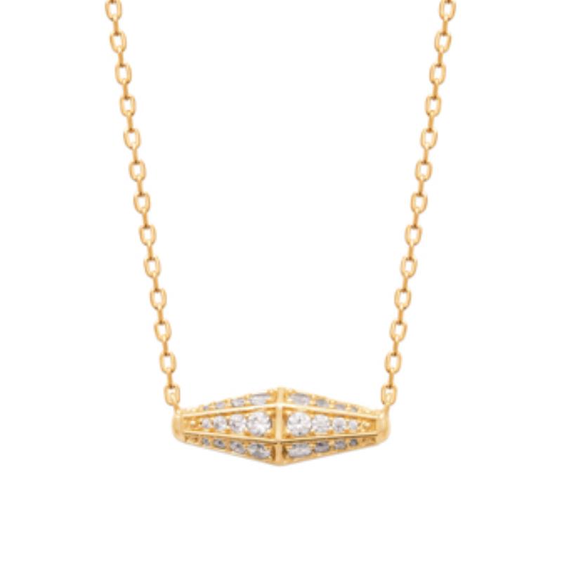 Coque de Nacre Collier plaqué or 973744