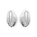 Coque de Nacre Puces d'oreilles argent 73022600