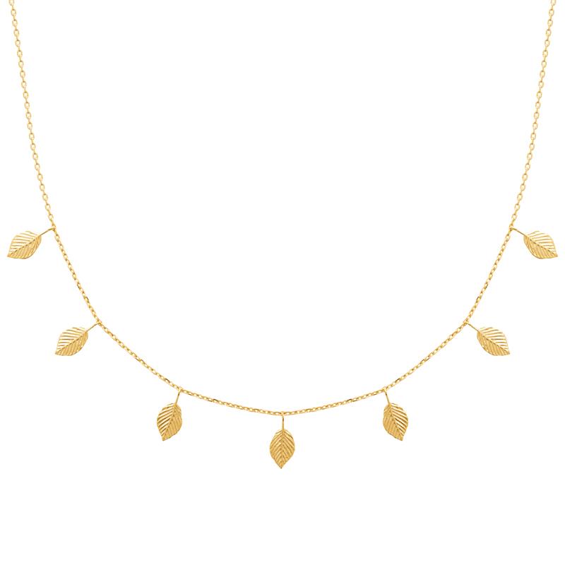 Coque de Nacre Collier plaqué or 921537