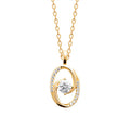 Coque de Nacre Collier plaqué or 974448
